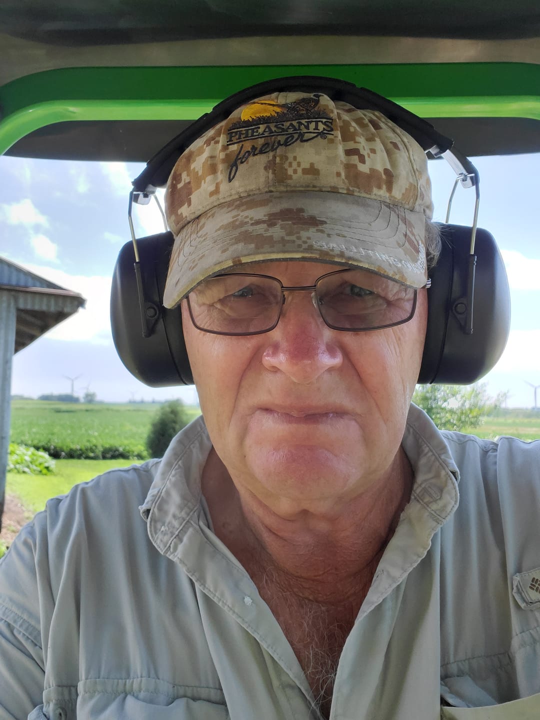 Customer photo review of Decibel Defense Safety Earmuffs