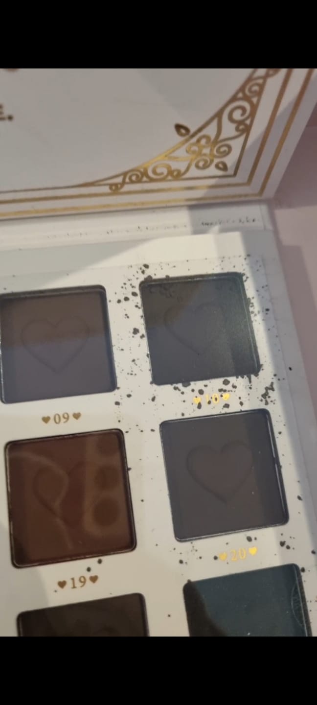 Recenzie foto de client pentru paleta Wedding Wish XXXL