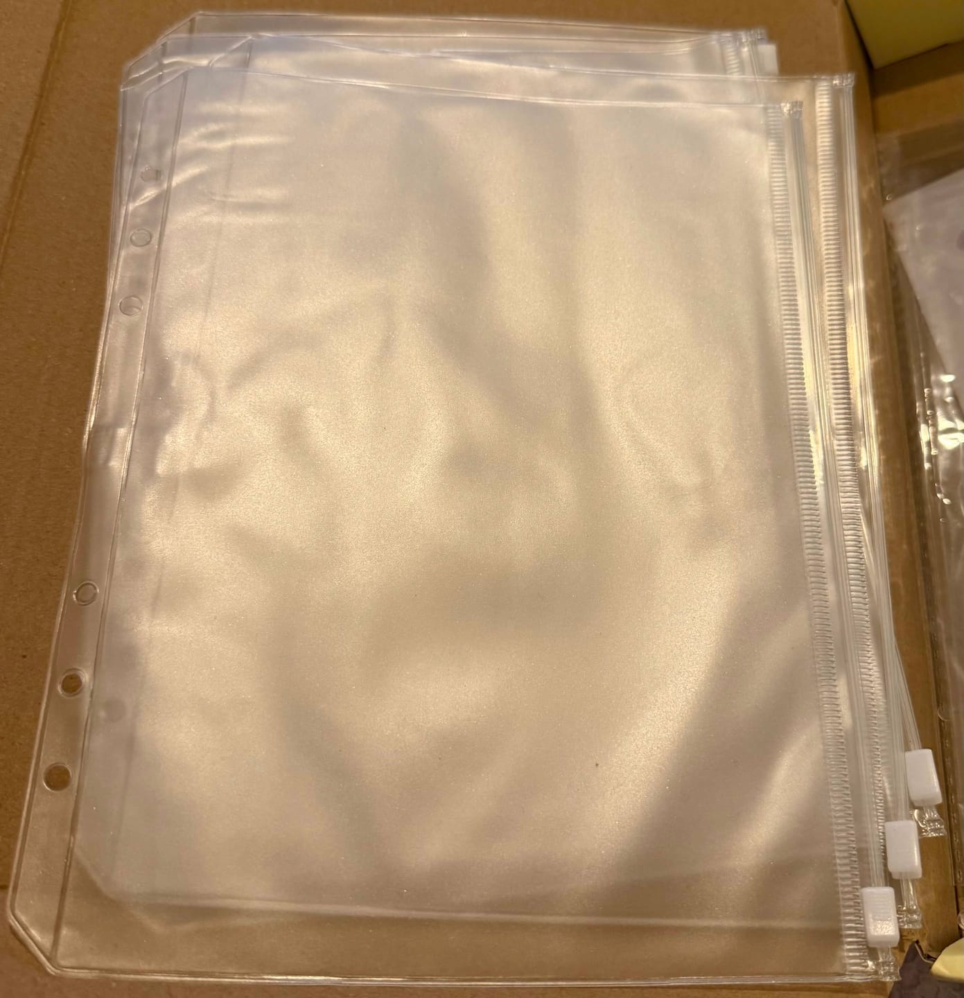 Customer photo review of Pack de 5 Sobres Zip A5