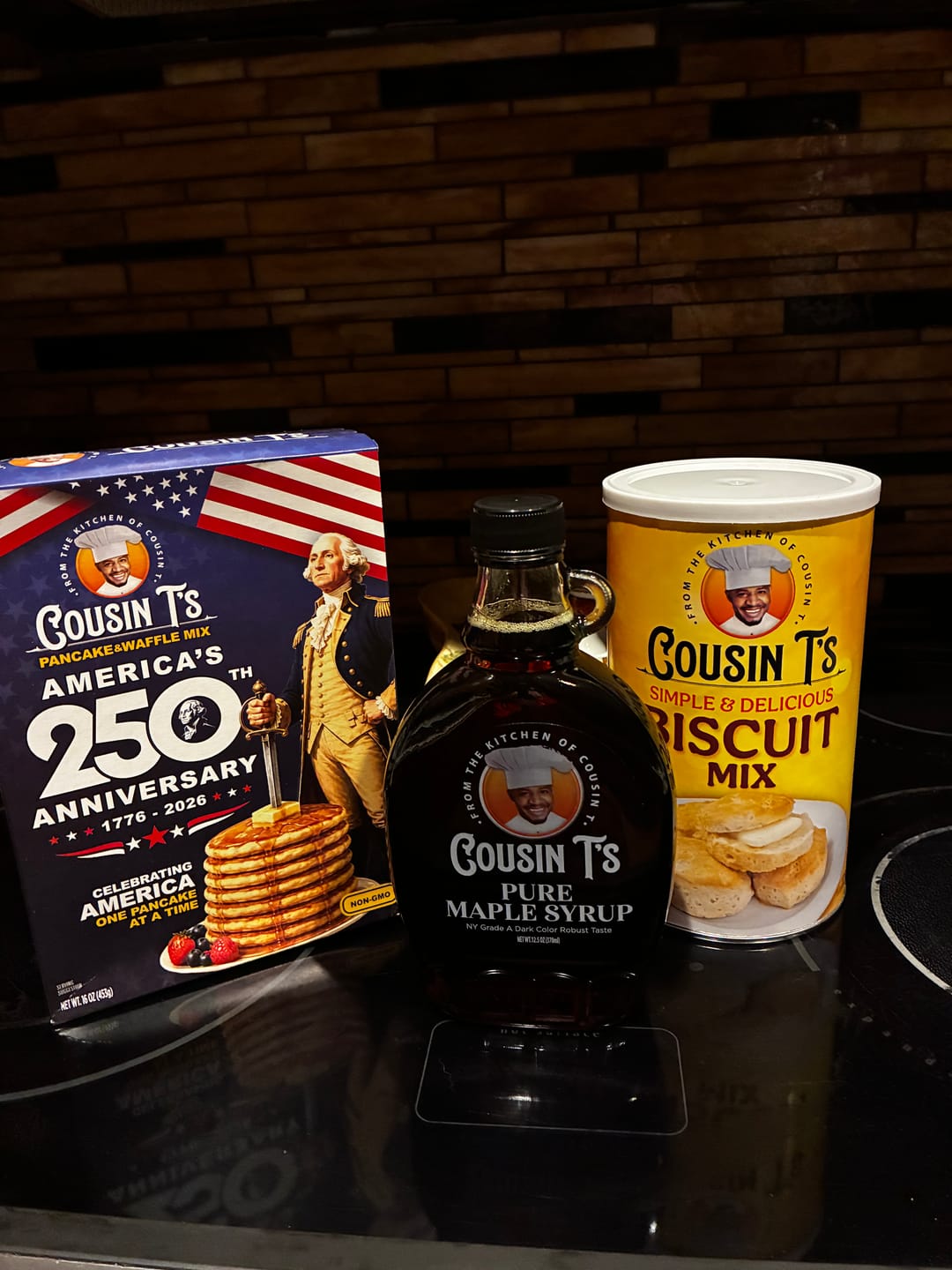 Customer photo review of Cousin T's Biscuit Mix