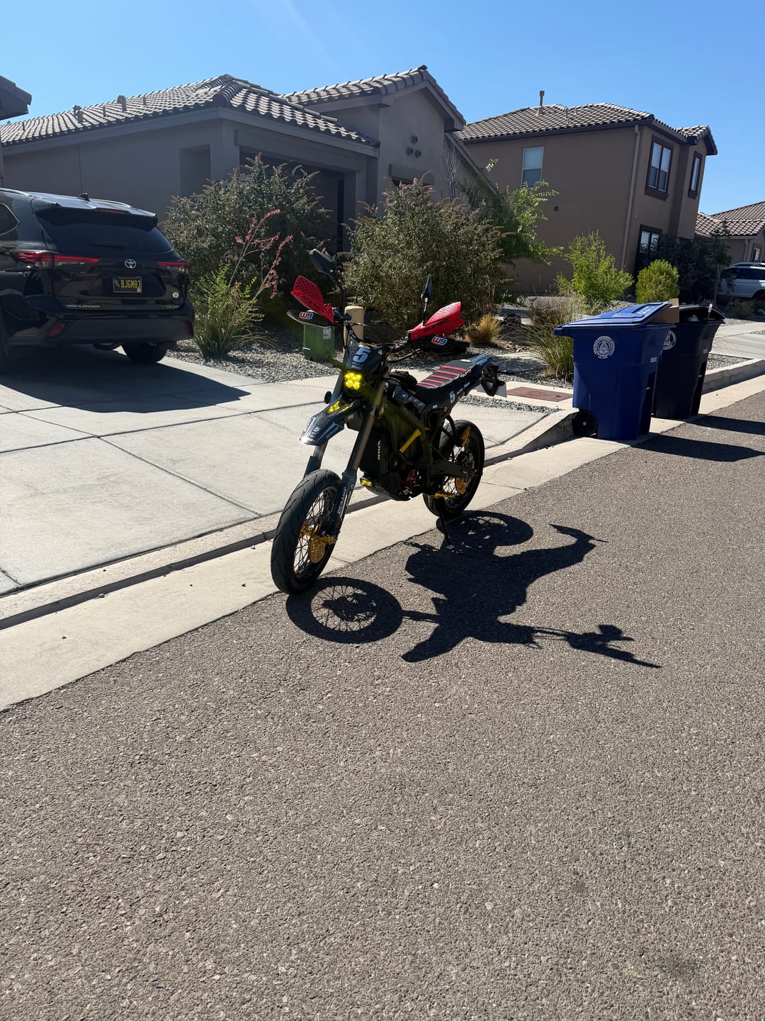 Customer photo review of StreetBeam™ Wheelie Light — Sur-Ron Ultra Bee