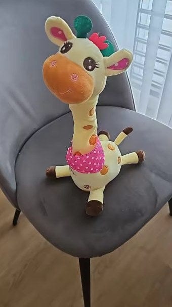 Customer photo review of Singende Tanzende Giraffe Plüschtier | Musikspielzeug Sprachfunktion 60 Kinderlieder Kleinkind