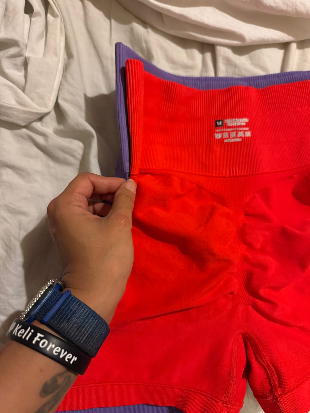 Customer photo review of Ninja Seamless Shorts