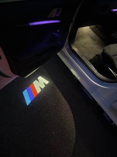 Customer photo review of BMW F SERIES DOOR LIGHTS