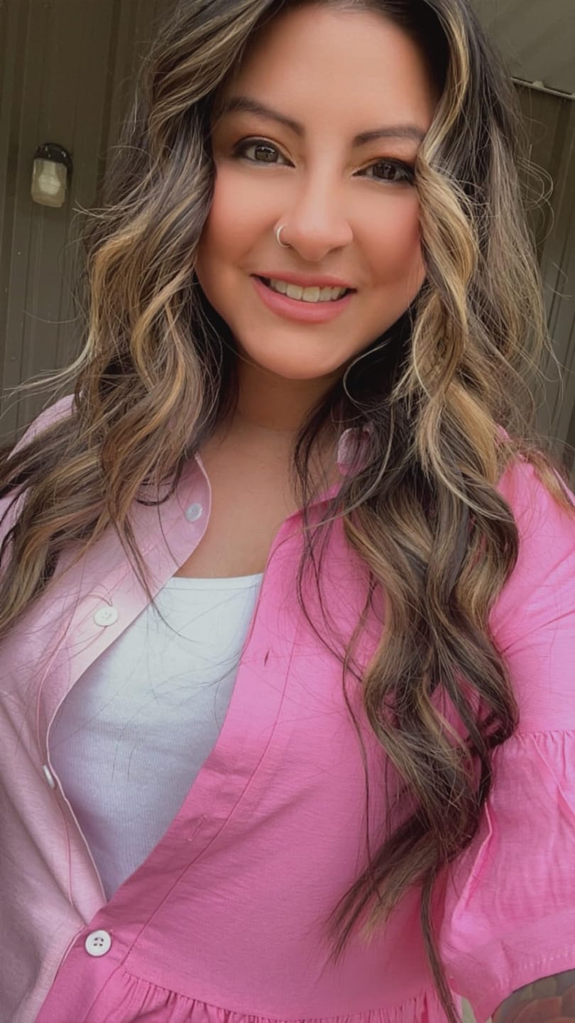 Customer photo review of [Pre Order] 6x6 Inches Virgin Human Hair Toppers Fishnet Base Balayage Brown #2/8/2
