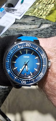 Customer photo review of Oris AquisPro 4000m Men's 49.50mm Calibre Automatic Watch
