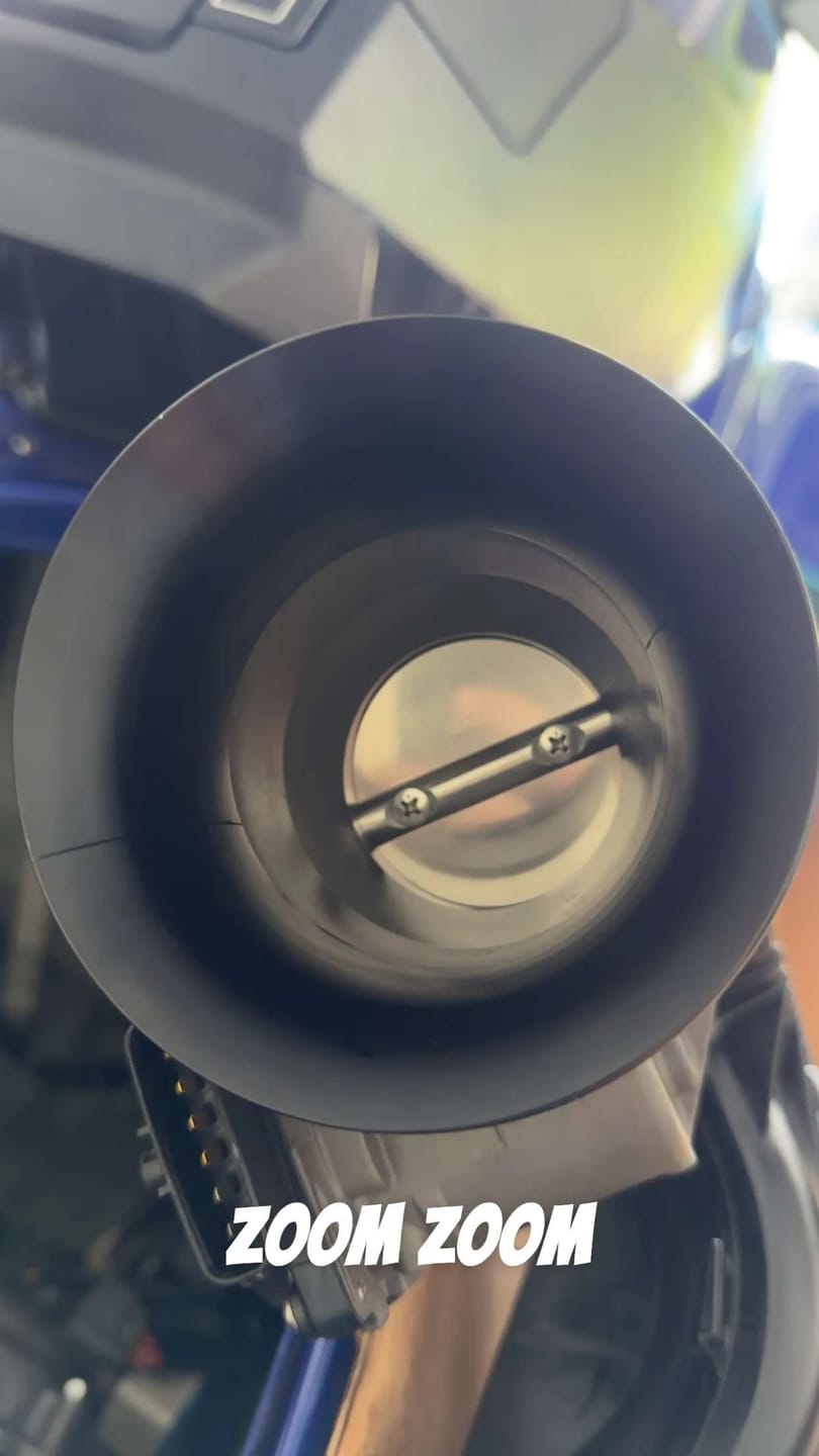 Customer photo review of Yamaha EX/ JetBlaster Air Filter Kit