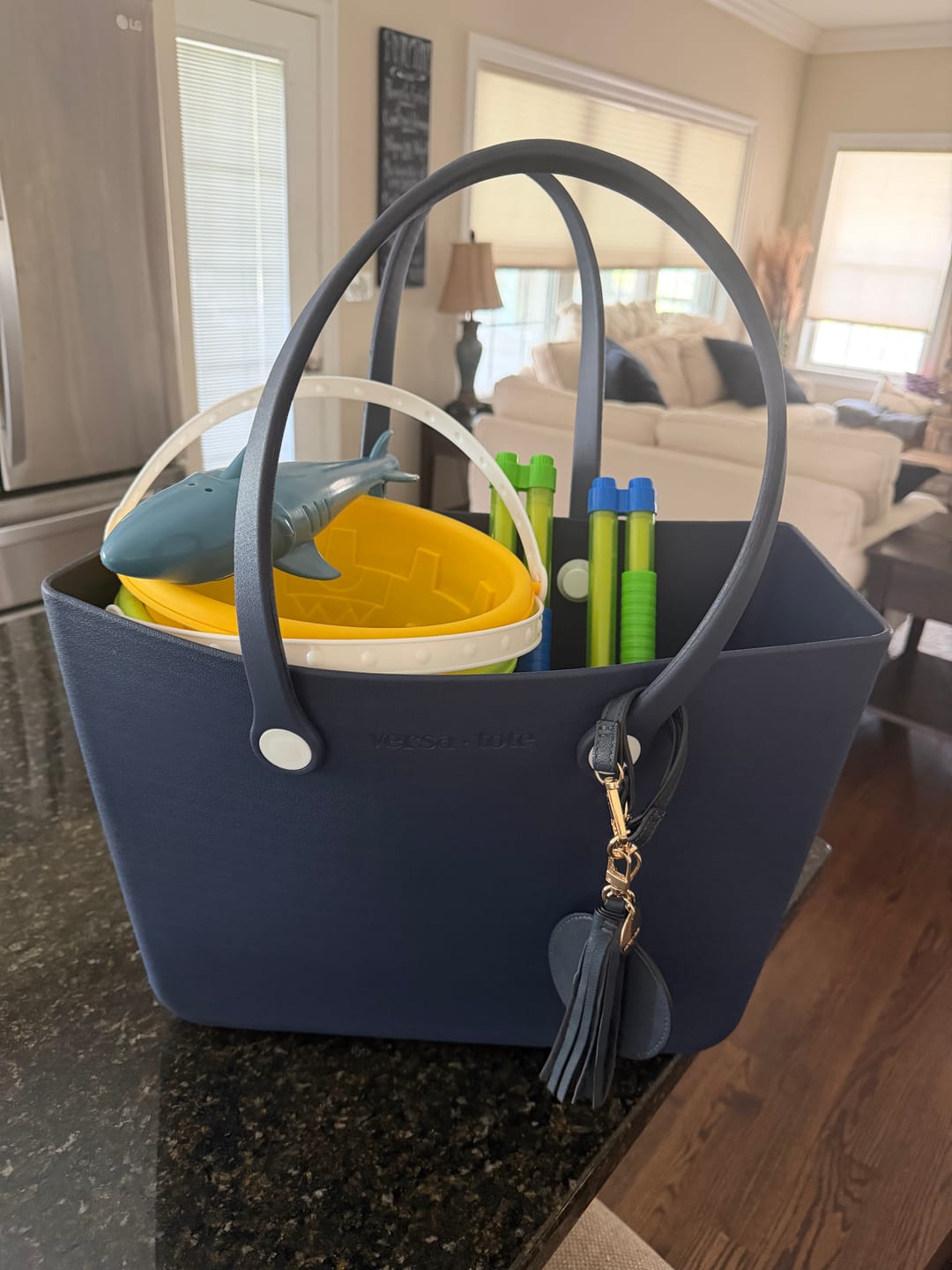 Customer photo review of Carrie All Tote