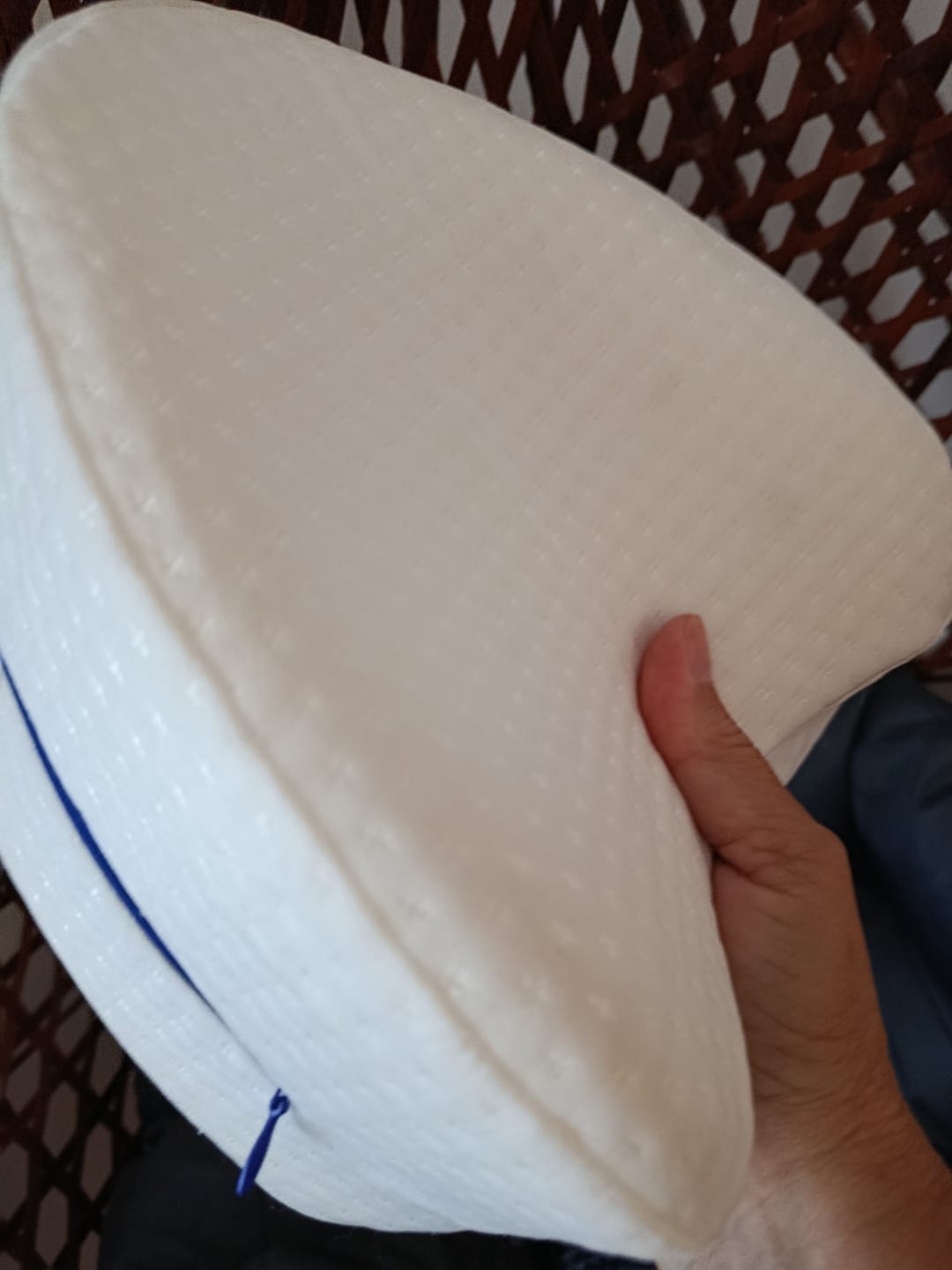 Customer photo review of Ízületi Fájdalomcsillapító Térdpárna Alváshoz