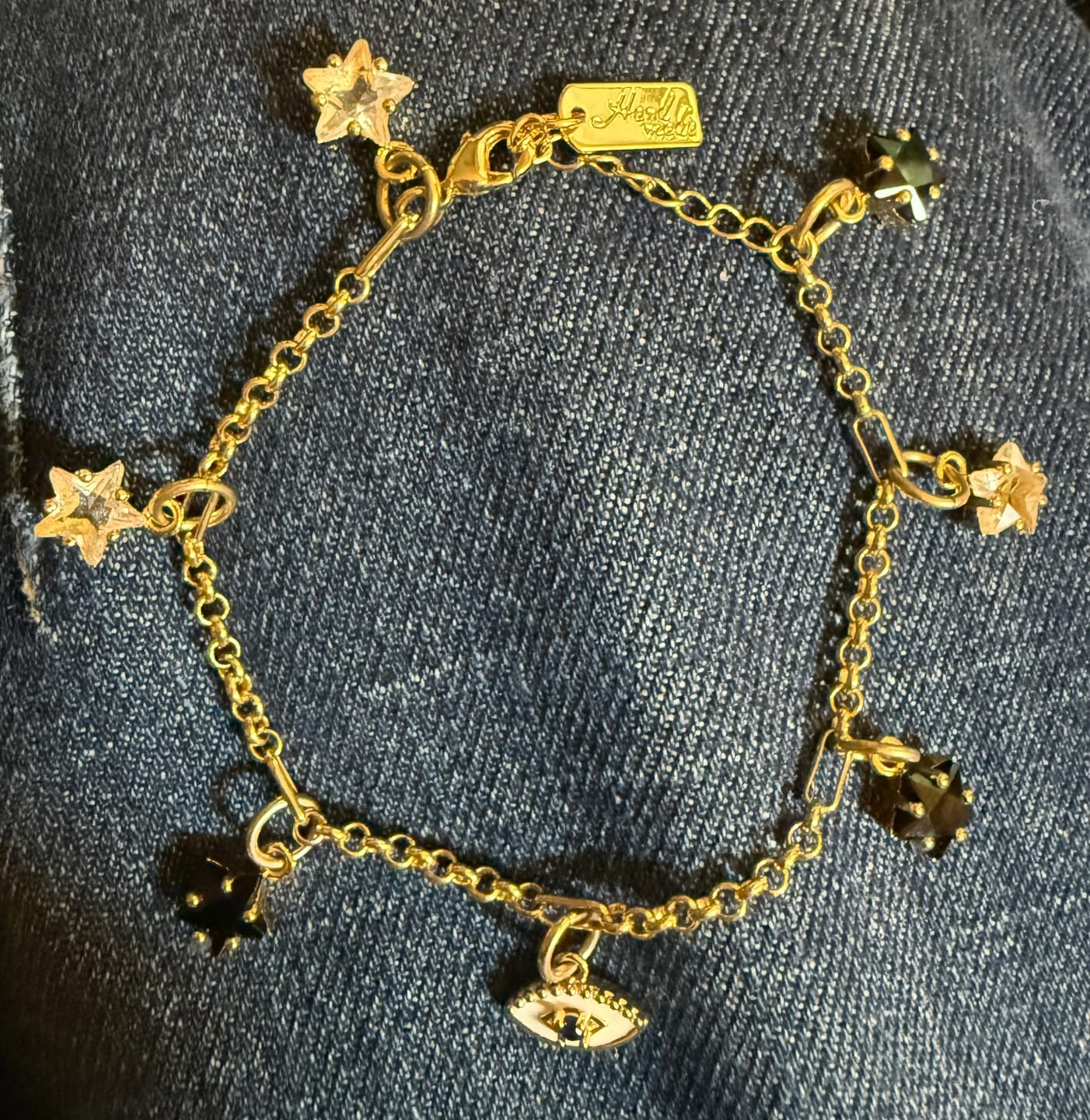 Customer photo review of 7 CHARM Bracelet Bundle-Pick Your Charms TT LIVE (Bracelet or Clips)