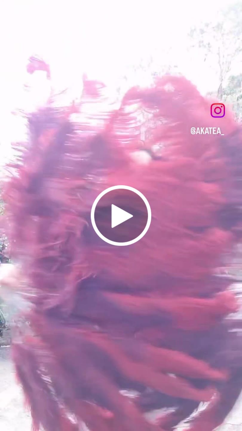 Customer video review of Fancy Burlesque Fan - Double Layer