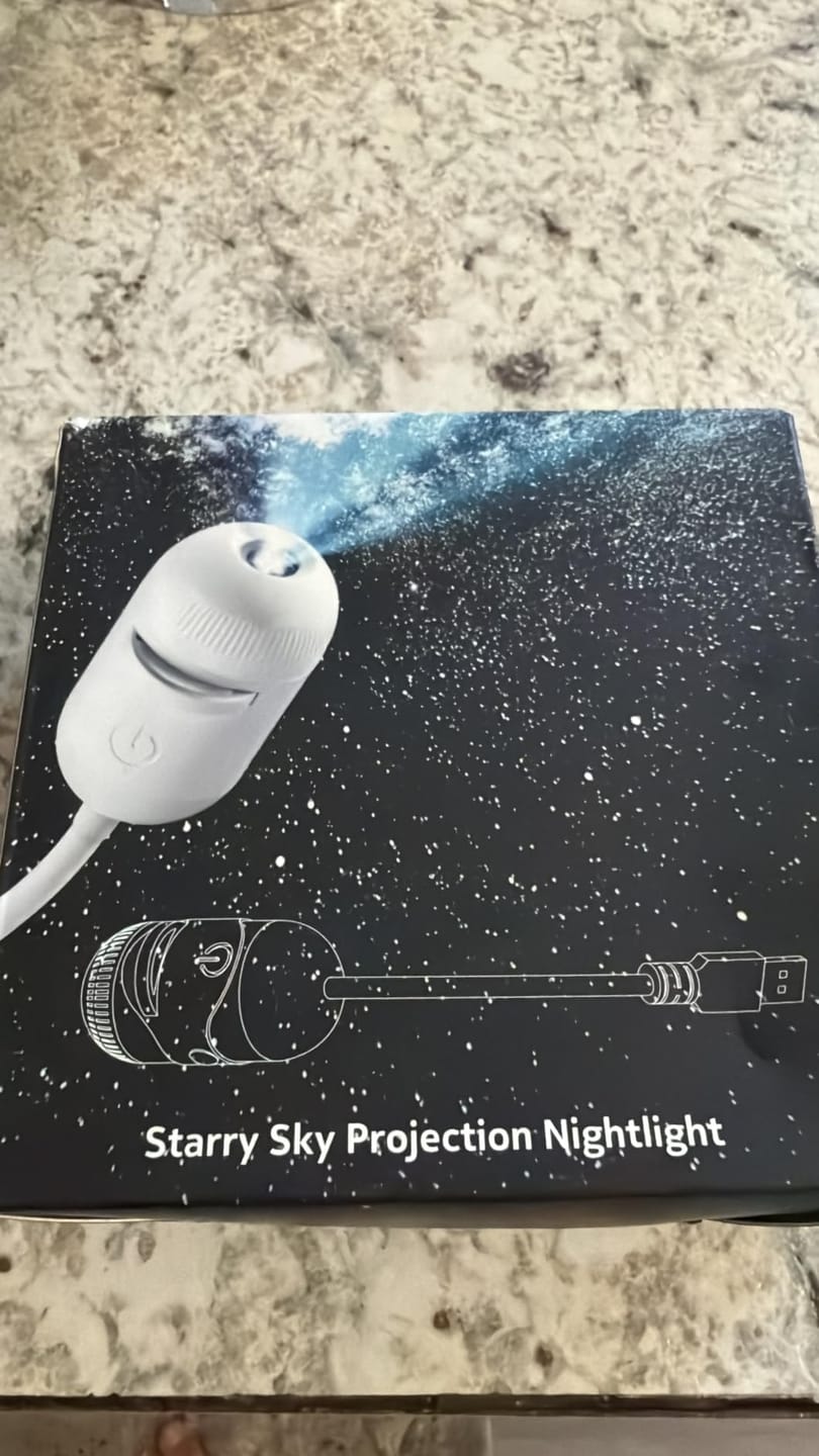 Customer photo review of NovaGlow™ Proyector de Galaxias
