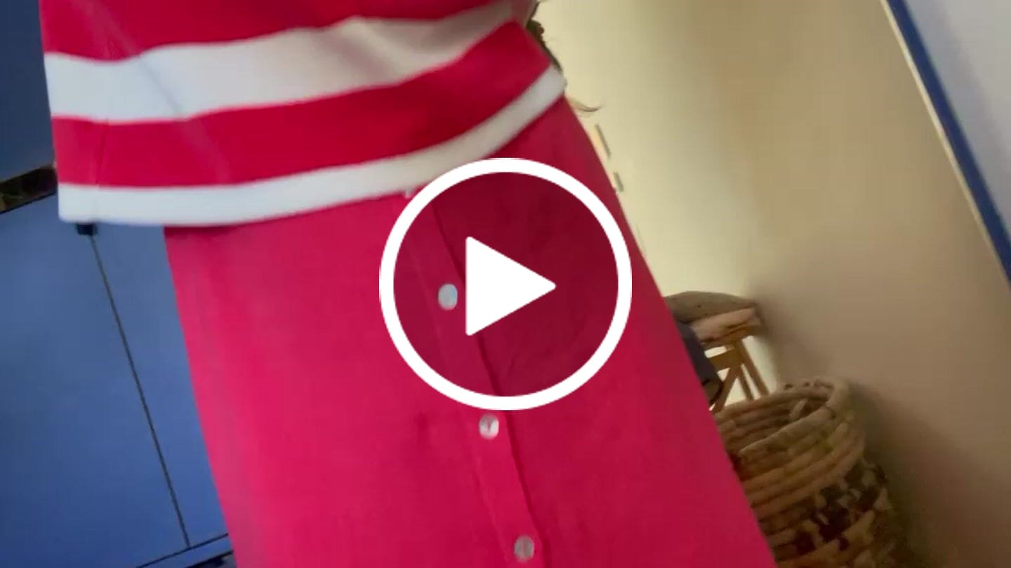 Customer video review of Skirt Luna - Coral