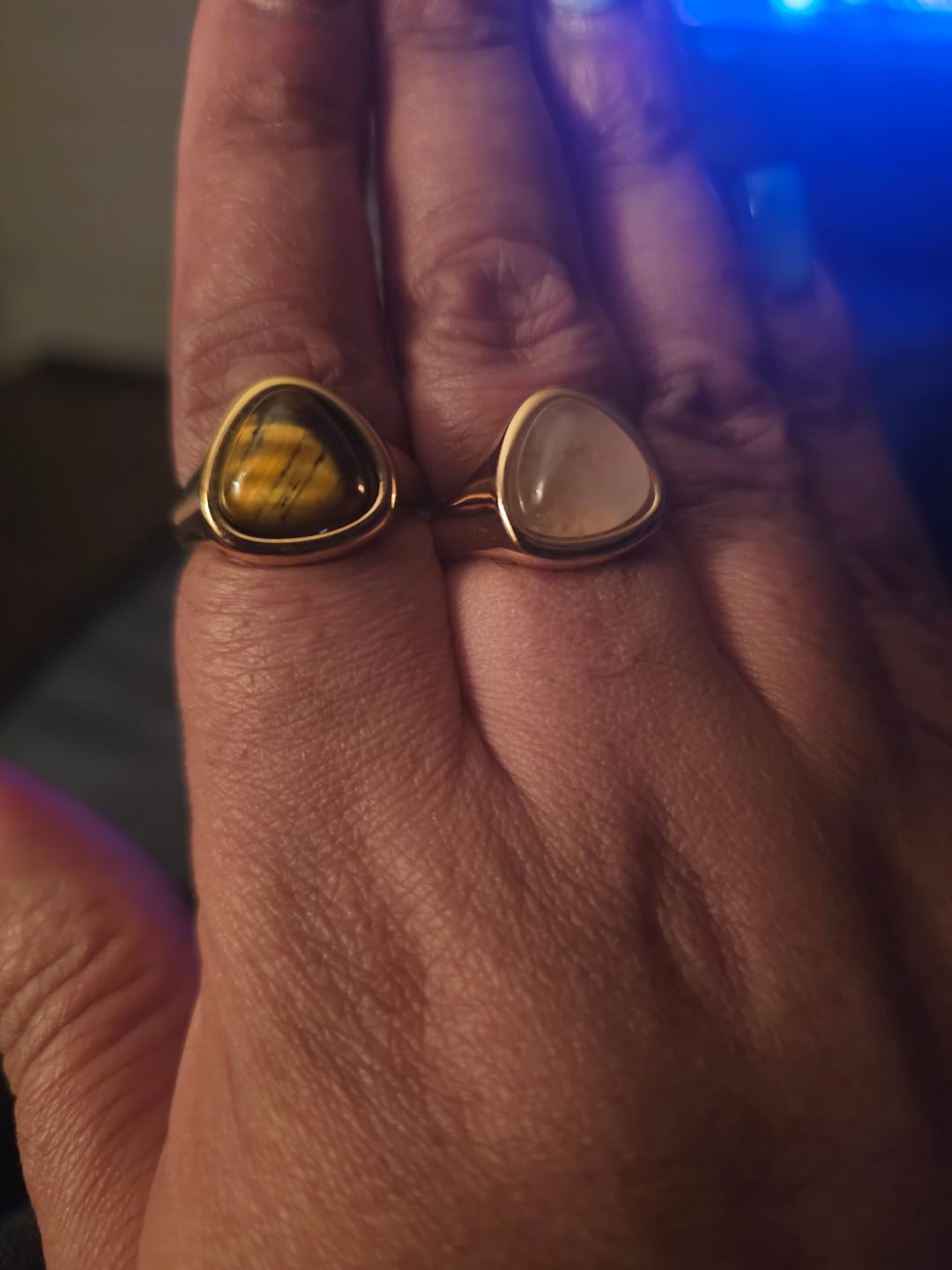 Customer photo review of Alaula Gemstone Bold Ring (Bundle)