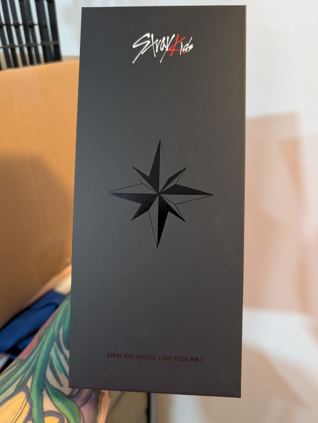 Customer photo review of [2ND PRE-ORDER] STRAY KIDS - OFFICIAL LIGHT STICK VER.2