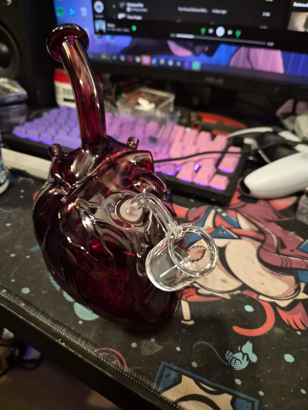 Customer photo review of ANATOMICAL HEART BONG