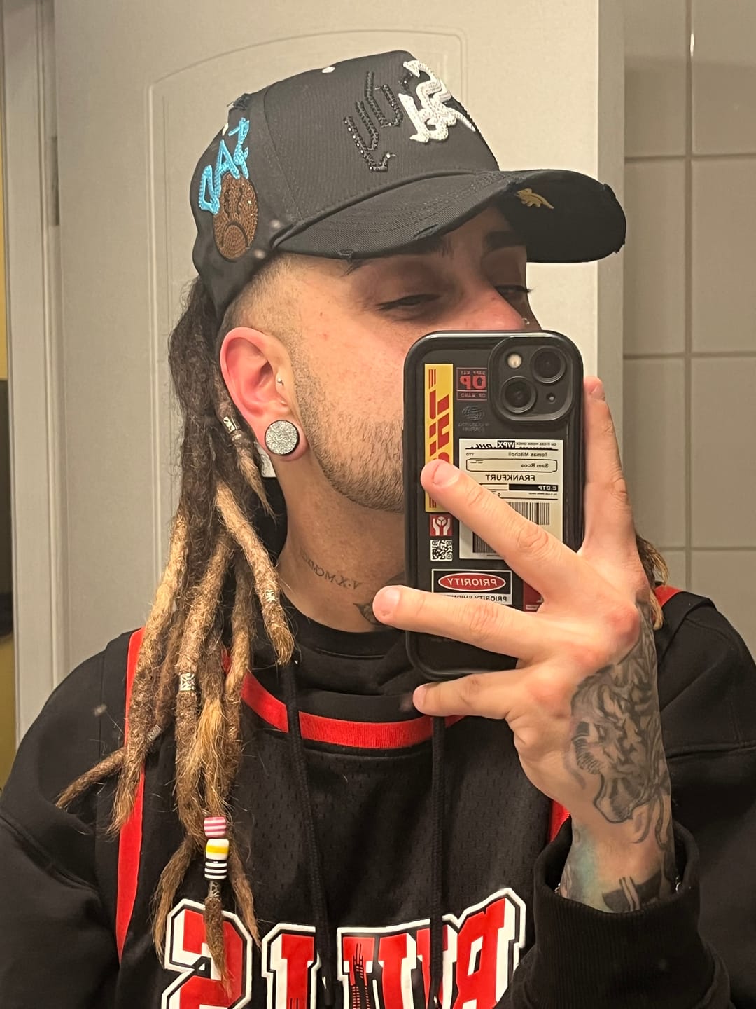 Customer photo review of JUNIOR H X DANDY HATS "PSICODELICA"