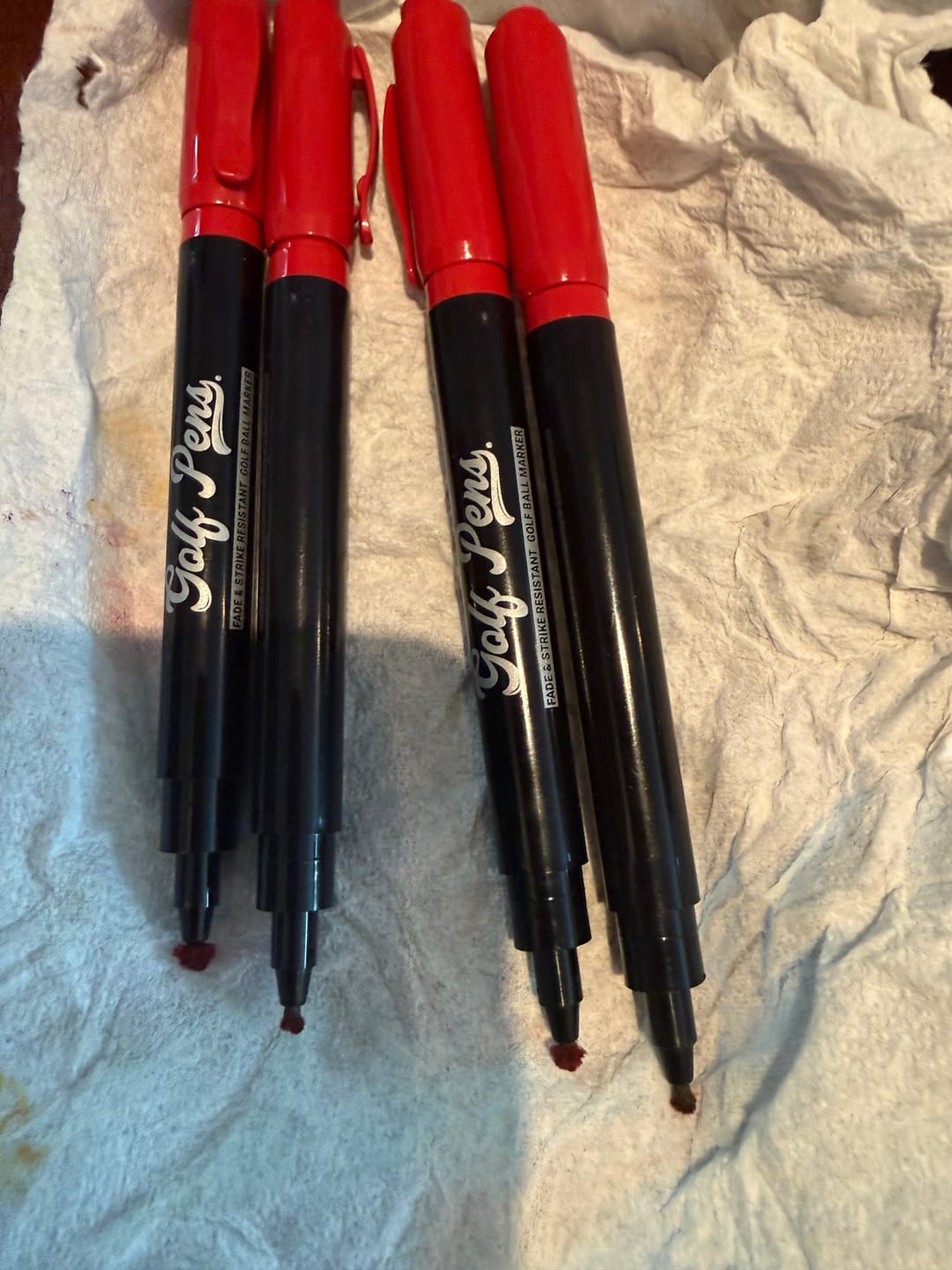 Customer photo review of Golf Pens
