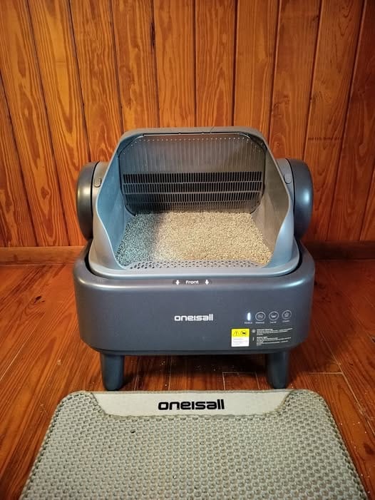 Customer photo review of Oneisall Ease S1 selbstreinigende Katzentoilette