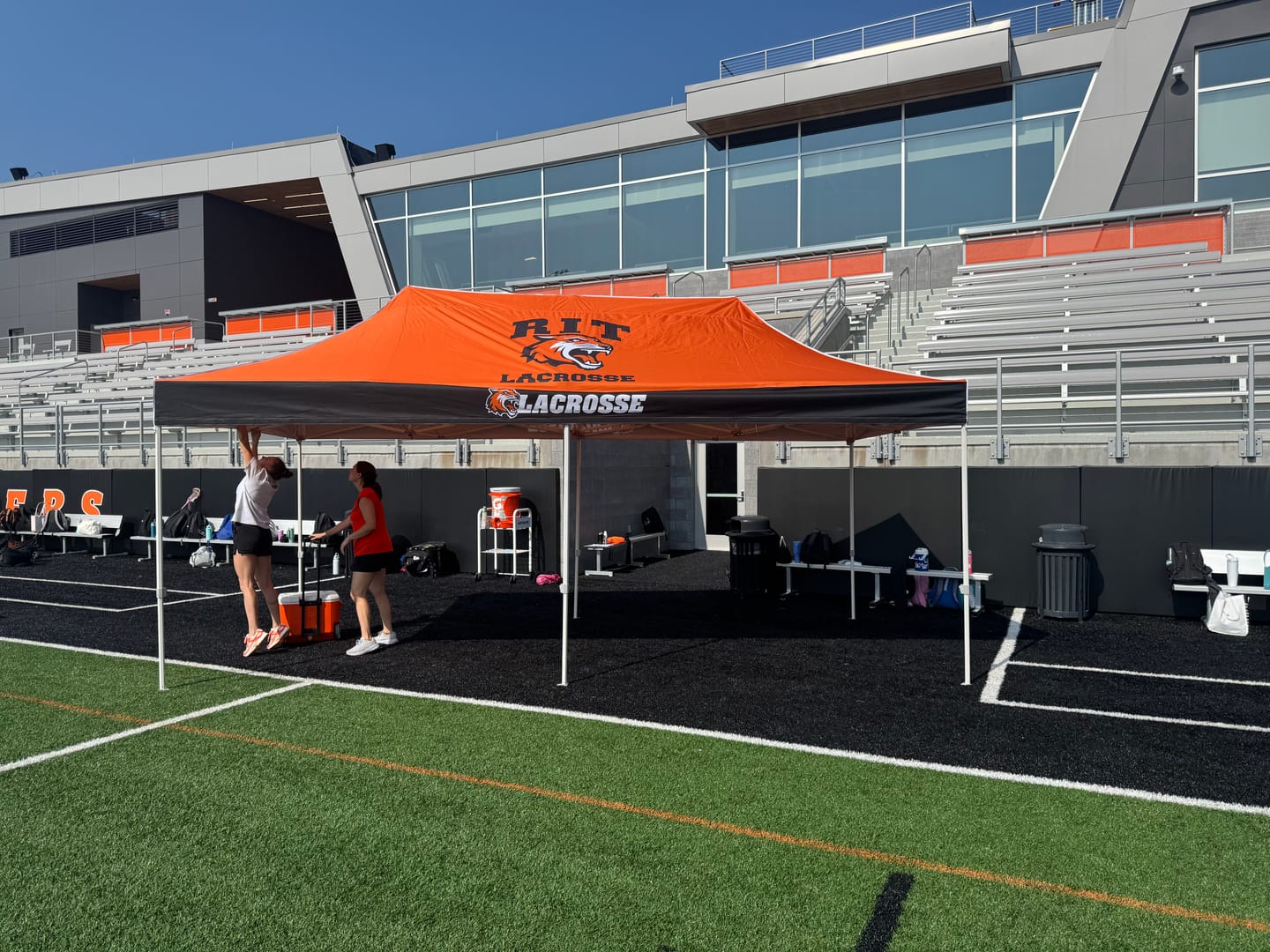 Customer photo review of ABCCANOPY Custom Canopy Tent Heavy Duty Pop Up Shelter (S1 Nova Base™-Frame) - 8x8, 10x10, 10x15, 10x20