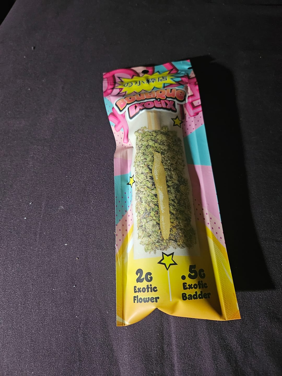Customer photo review of Boutique Exotics - Jelly Roll - 2.5G Pre-Roll