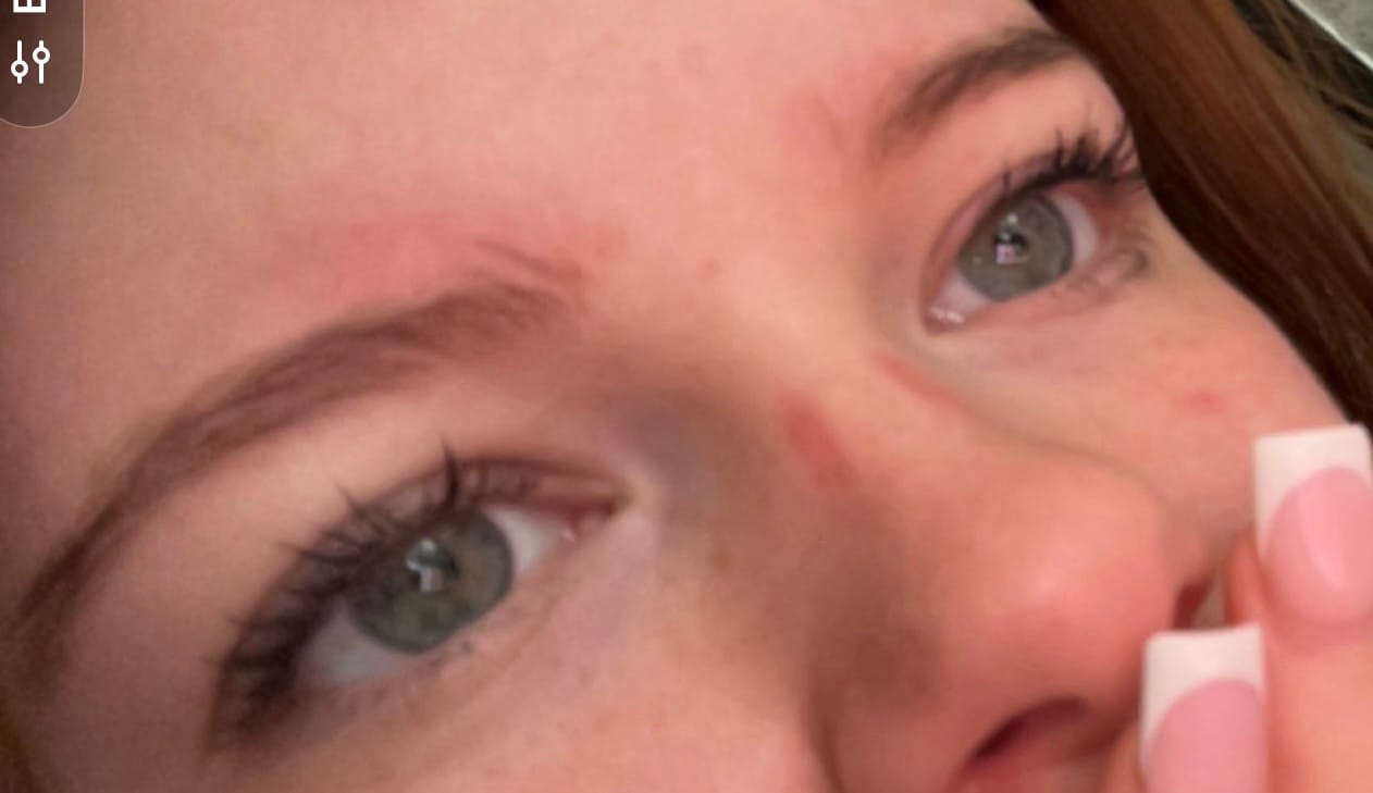 Customer photo review of Lash Growth Serum