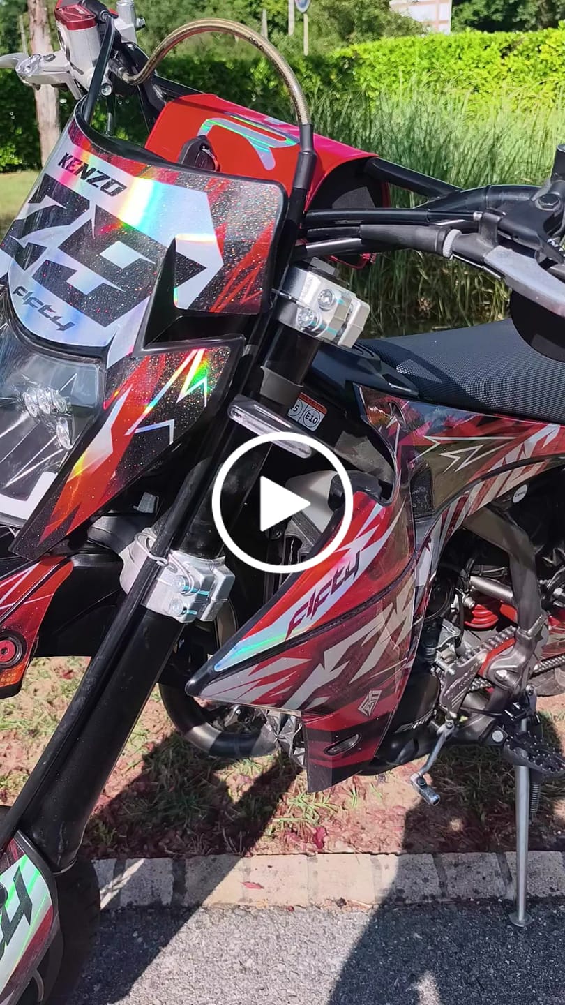 Customer video review of KIT DECO FIFTY VIONIX ROUGE PERSONNALISABLE