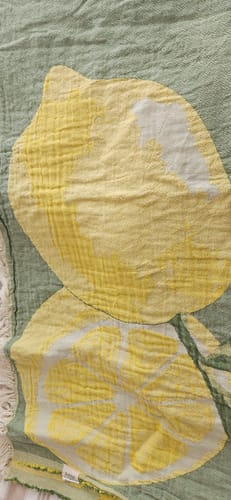 Customer photo review of Wavy Block Sunshine  Jakarlı Peştamal, Taşıma Çantalı