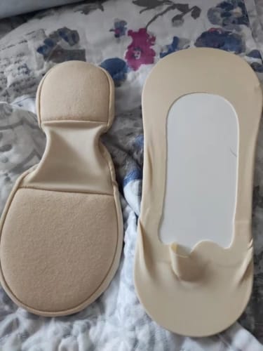 Customer photo review of Yumella™ Ortopedik Yastık Tabanlı Konfor Çorabı