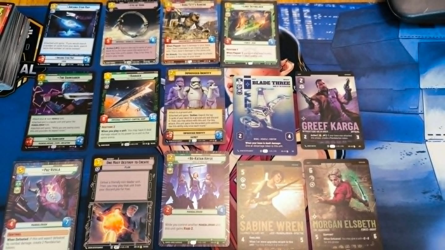 Customer photo review of Star Wars: Unlimited - Ashes of the Empire - Booster Box