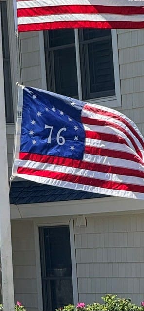Customer photo review of 3' x 5' Bennington Flag