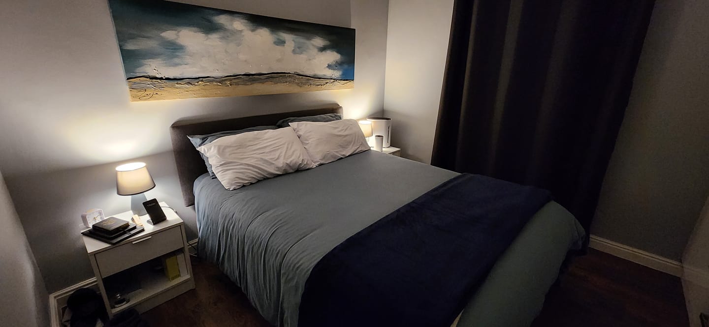 Customer photo review of Duvet Cover Set - Seafoam
