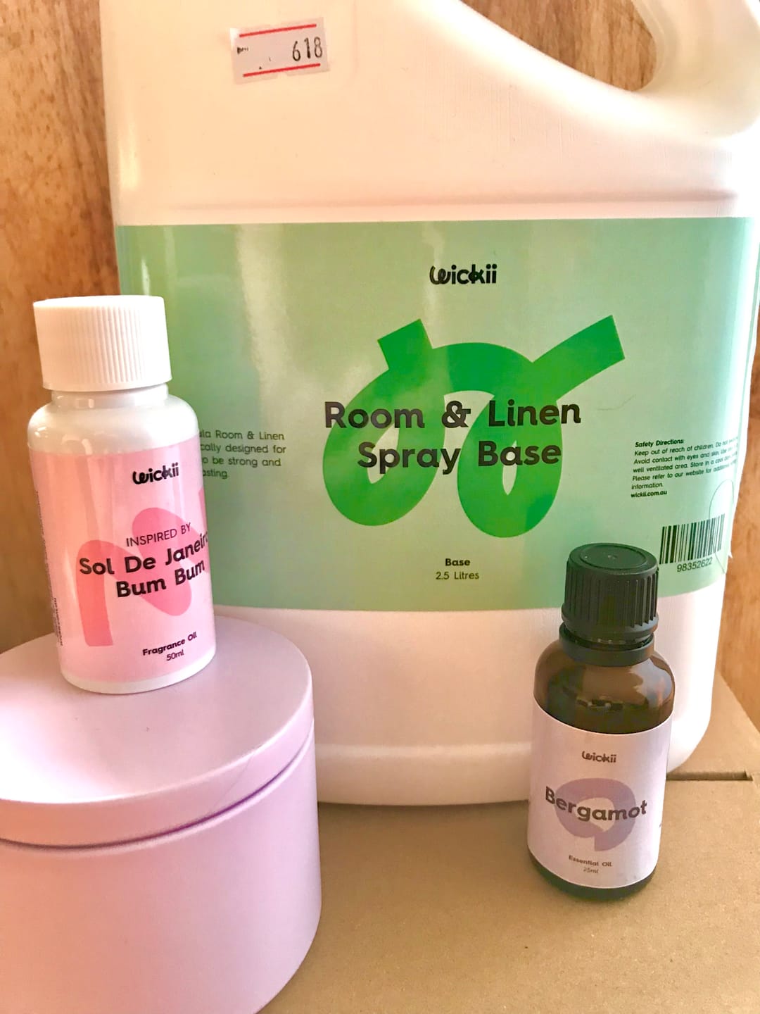 Customer photo review of Room & Linen Spray Base