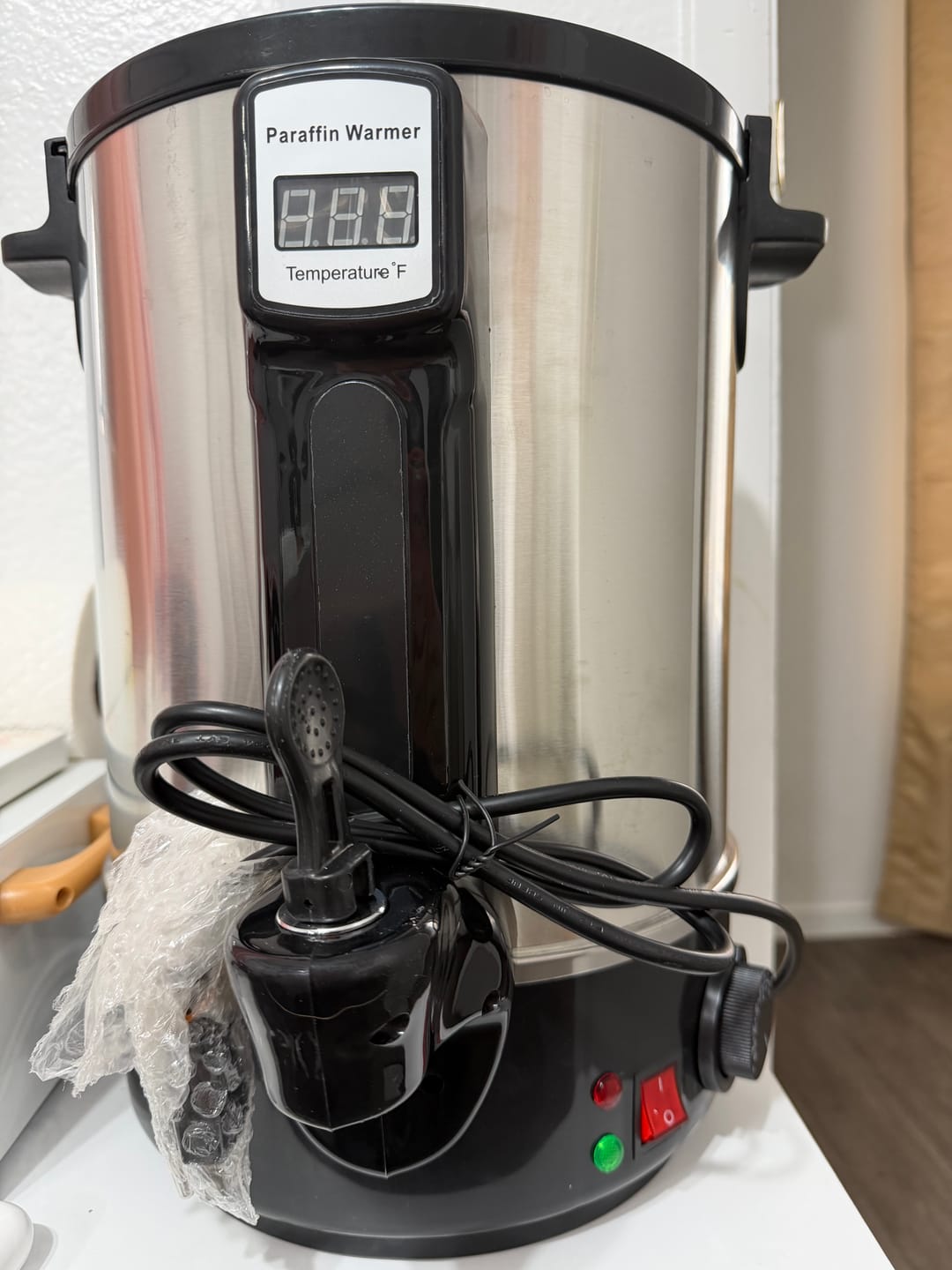 Customer photo review of Pyramid Paraffin Wax Warmer 12L