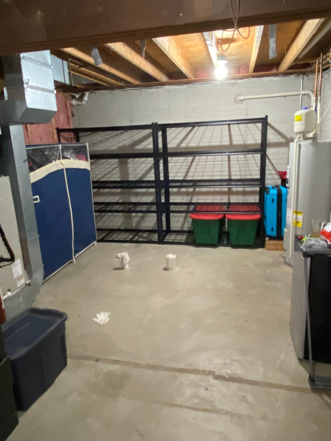 Customer photo review of REIBII 60" W Heavy Duty Metal Shelving Unit, Adjustable Shelves for Storage, Rust-Proof Shelving for Garage, Industrial, Warehouse, Basement & Workshop