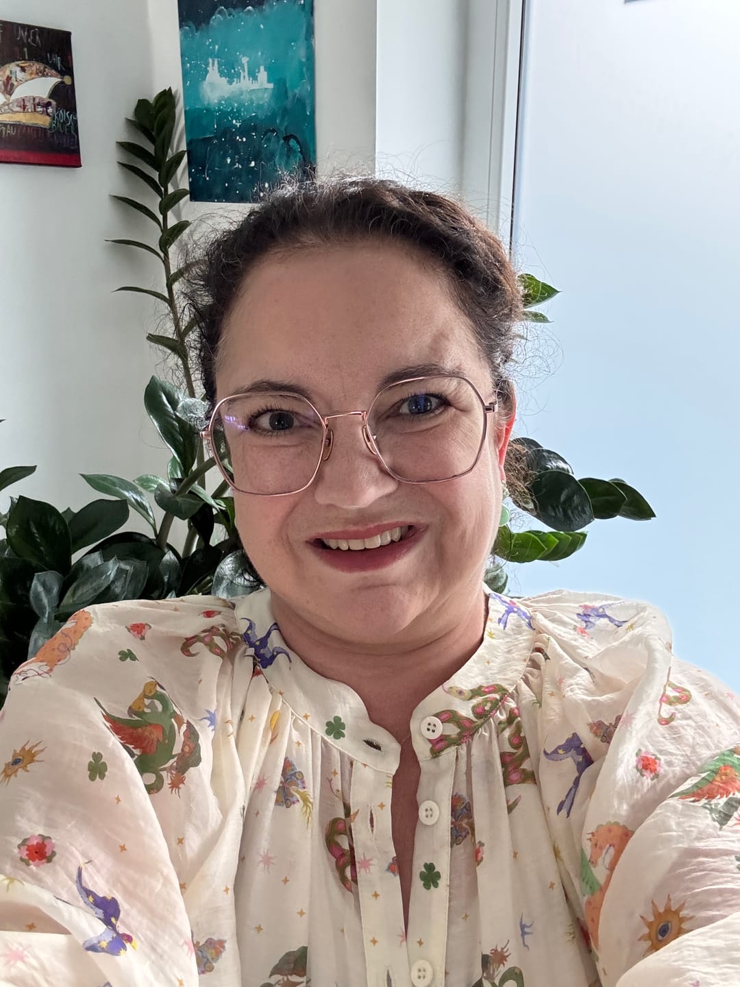 Customer photo review of DIXIE Bluse Magic Fabelwesen