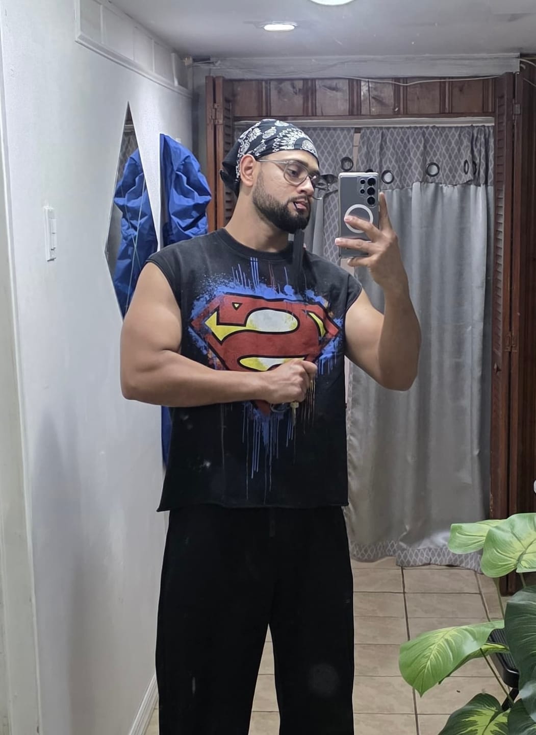 Customer photo review of 3004 - Superman Cut-Offs