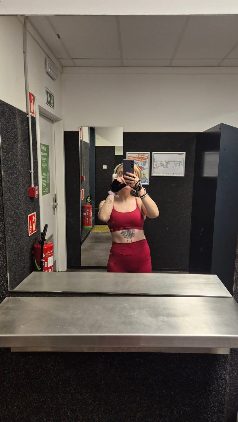 Customer photo review of Brassière - Cerise