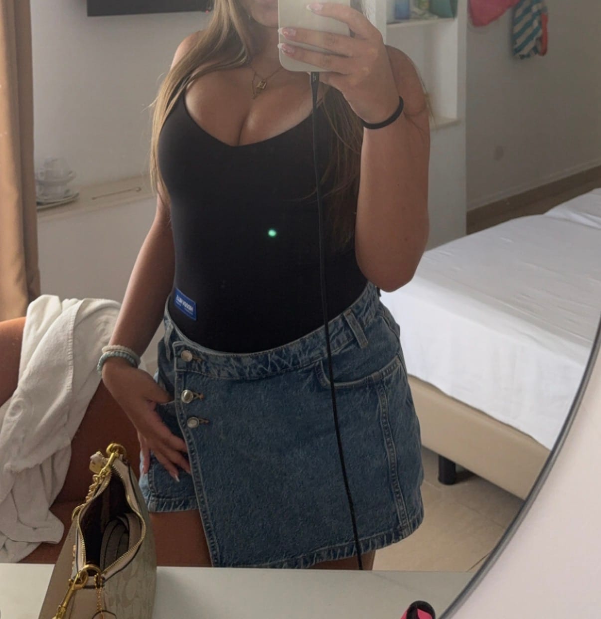 Customer photo review of LABEL BODYSUIT BLACK