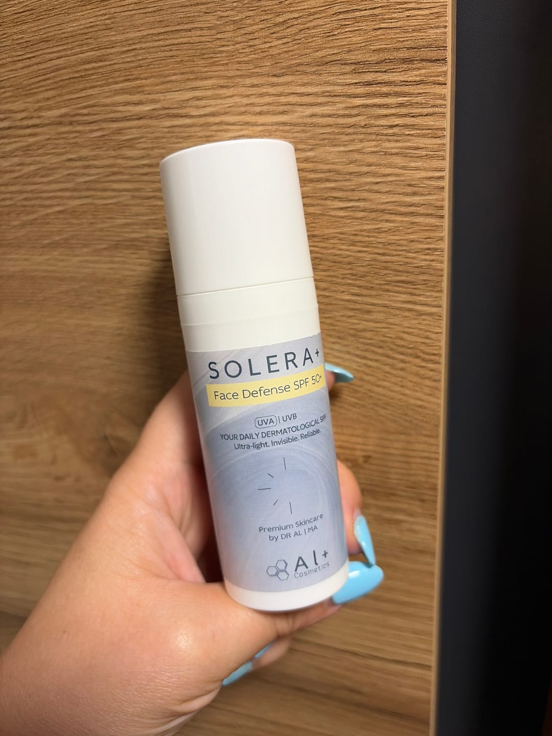 Customer photo review of SOLERA+ Face Defense SPF 50+