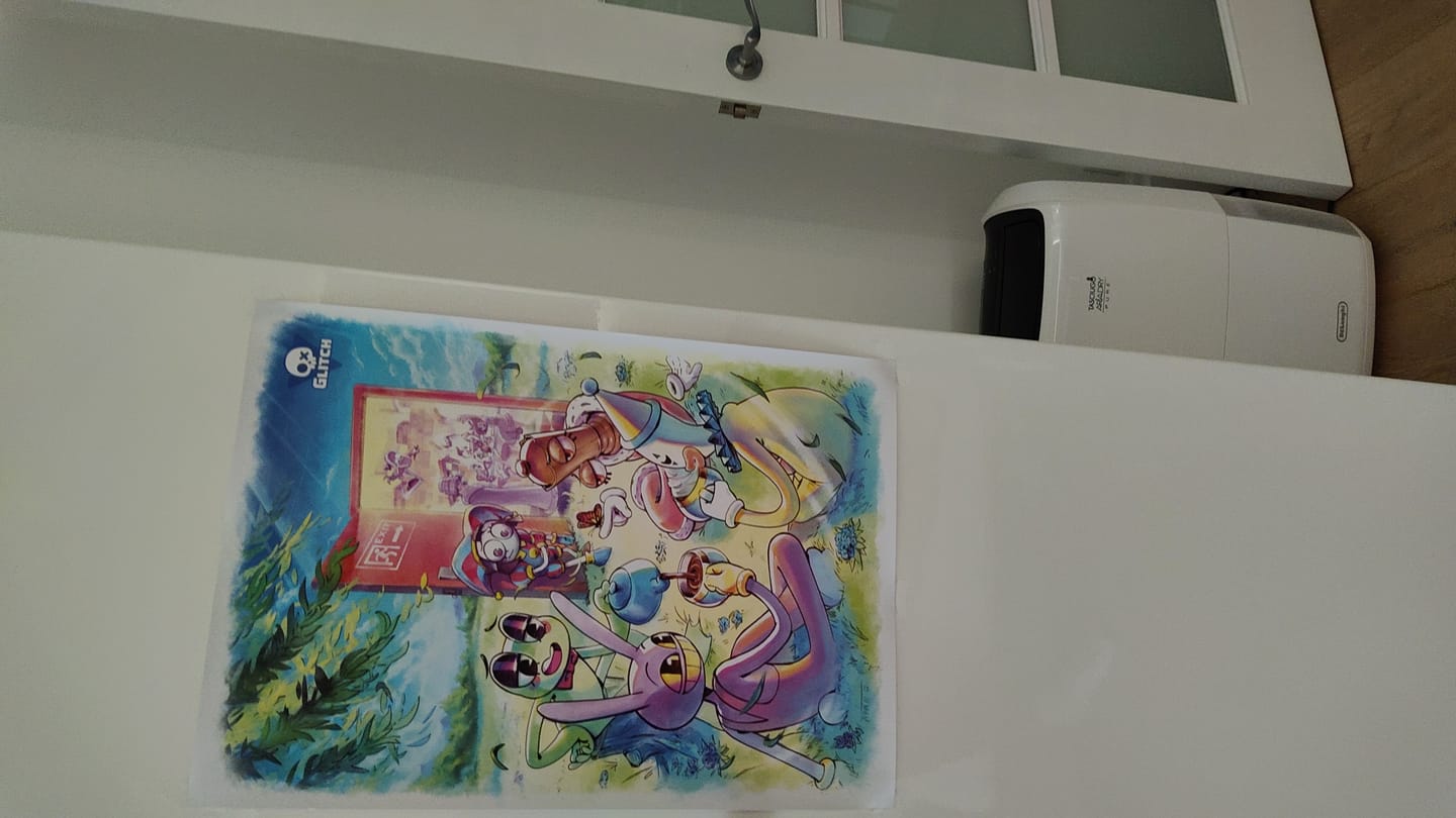 Customer photo review of The Amazing Digital Circus Finale Poster