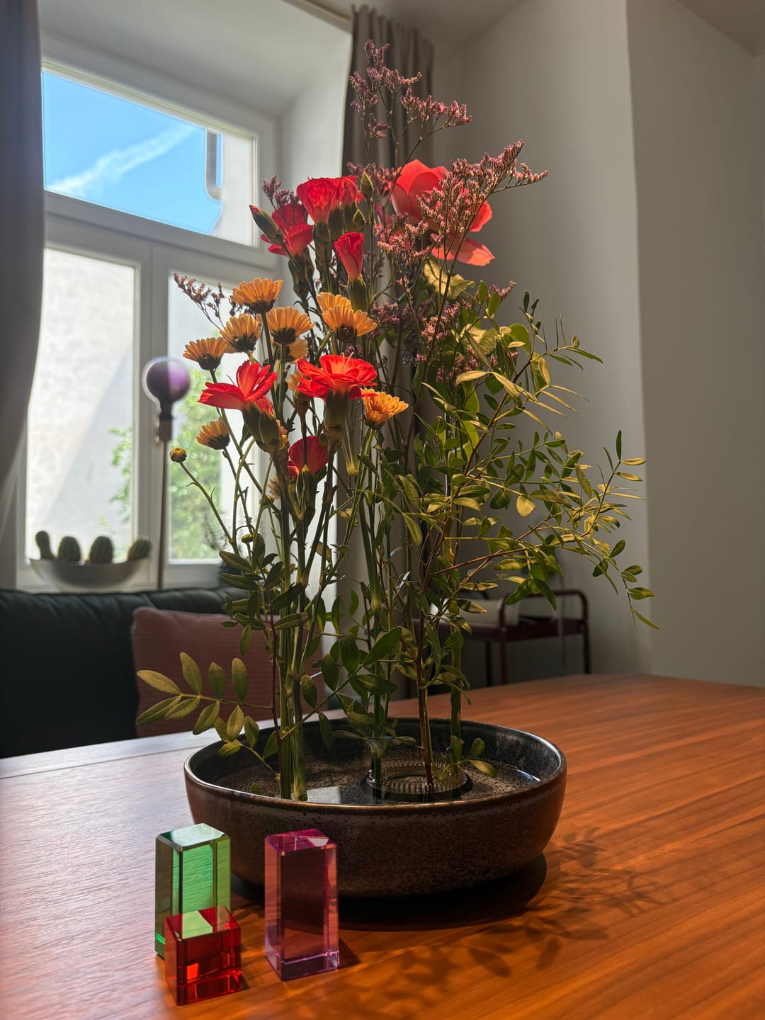 Customer photo review of Kenzan Ring 200 mm Flower Frog