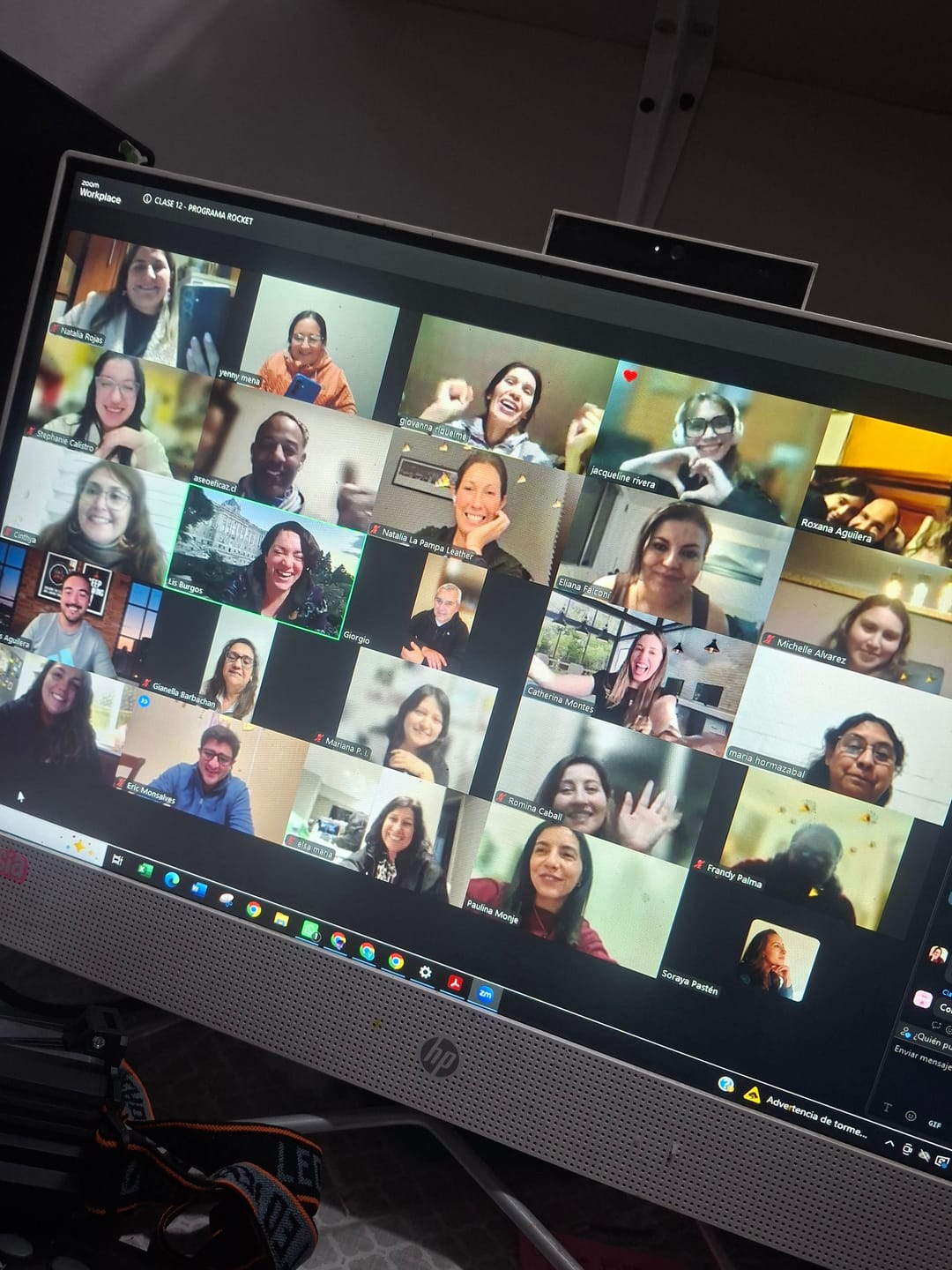 Customer photo review of Programa Rocket 🚀 Ecommerce en Shopify