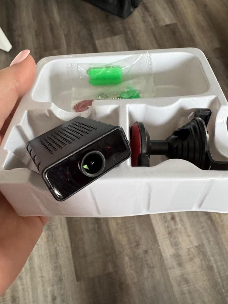 Customer photo review of Mini WiFi Security Camera with Night Vision – 1080P HD Wireless Nanny Cam