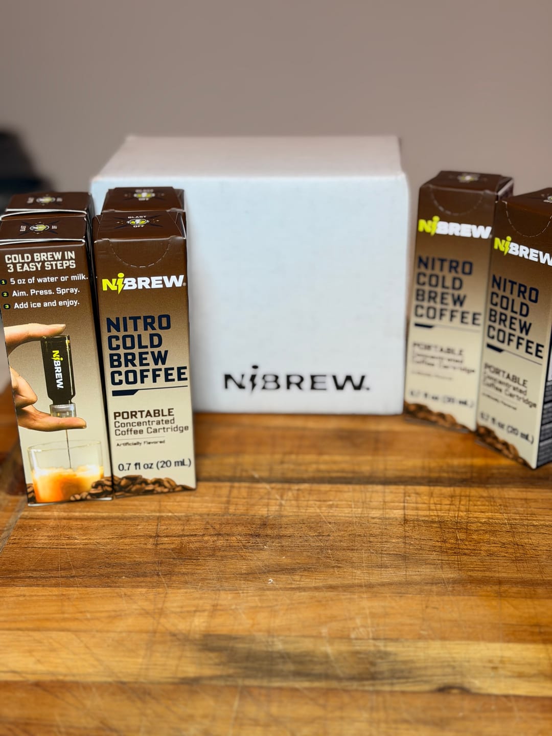 Customer photo review of Nibrew: Portable Nitro Cold Brew