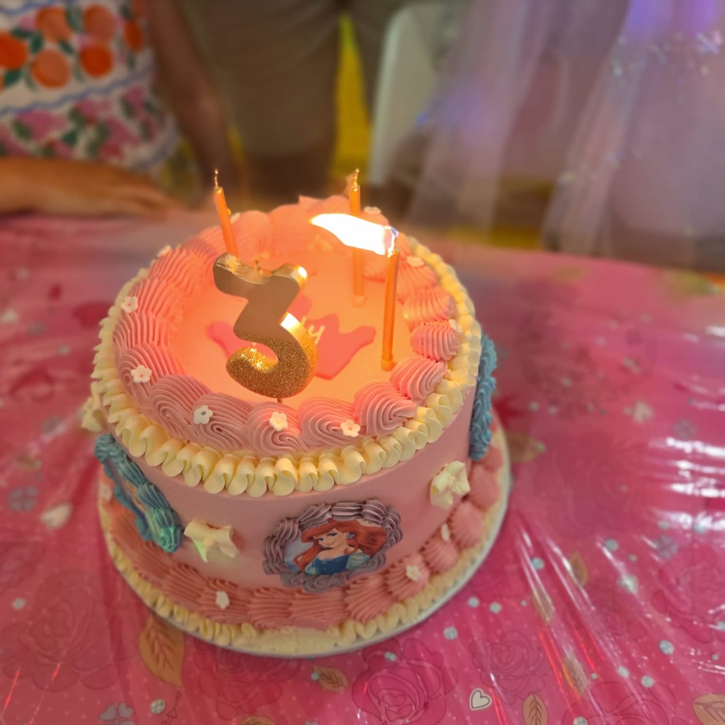 Customer photo review of Princess Cake