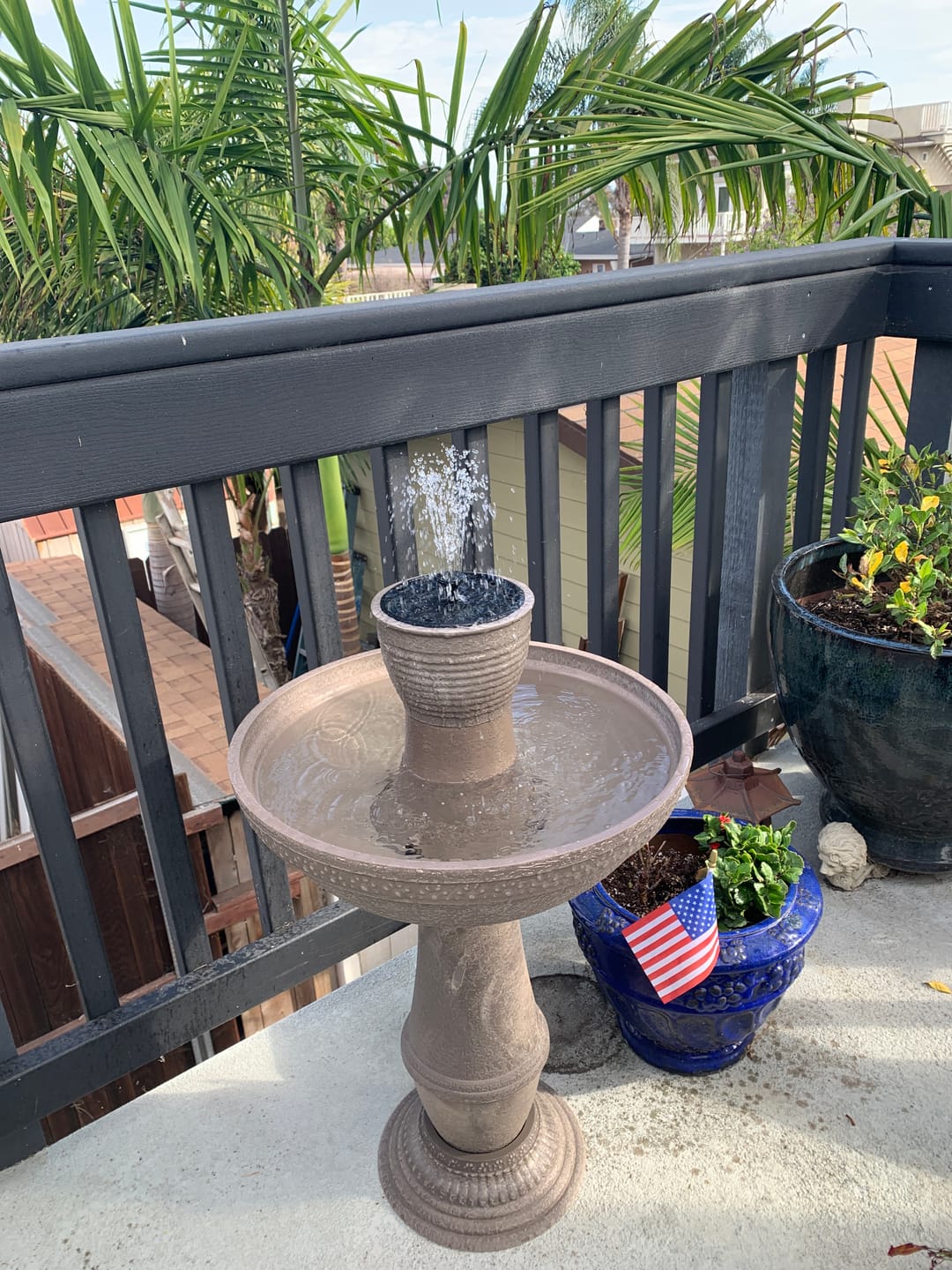 Customer photo review of Adria Cordless 8-in-1 Modular Fountain with Timer