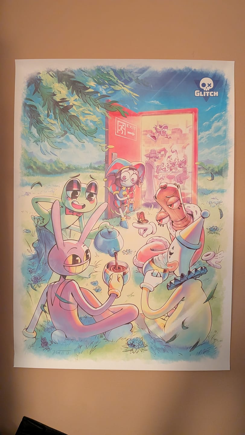 Customer photo review of The Amazing Digital Circus Finale Poster