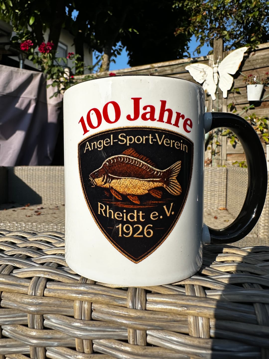 Customer photo review of TassenExpress - Becher Keramik Tasse mit Logo bedruckt 325ml Firmenlogo