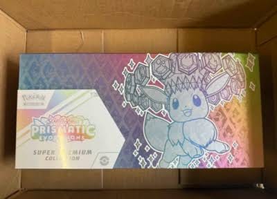 Customer photo review of Prismatic Evolutions Super-Premium Collection - SV: Prismatic Evolutions
